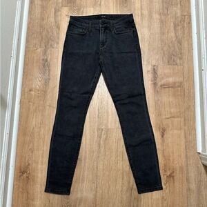Joe's Jeans | Women's Skinny Ankle Washed Black Stretch Denim Jean Pants, 26